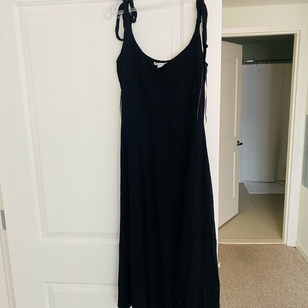 Black dress.